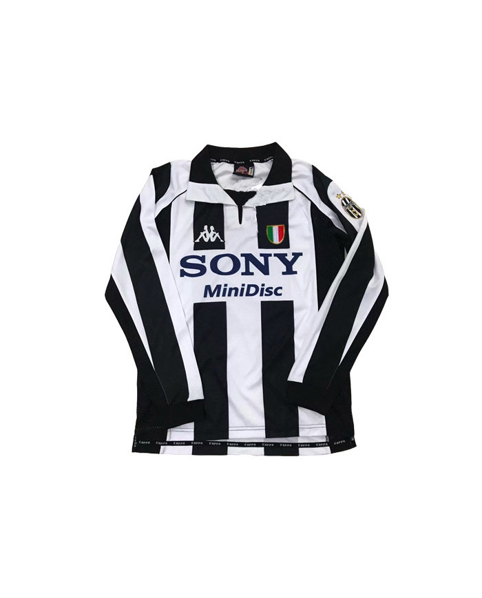 Retro Juventus Home Long Sleeve Jersey 1997/98