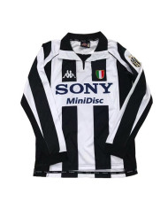 Retro Juventus Home Long Sleeve Jersey 1997/98
