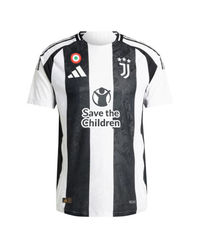 Juventus Home Save Children Sponsor Match Jersey Player Version 2024/25