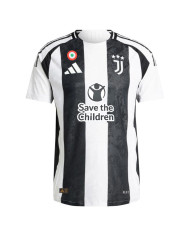 Juventus Home Save Children Sponsor Match Jersey Player Version 2024/25
