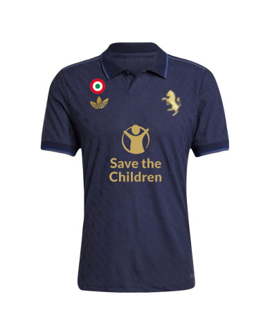 Juventus Third Save Children Sponsor Match Jersey Player Version 2024/25 Juventus Third Save Children Sponsor Match Jersey Player Version 2024/25