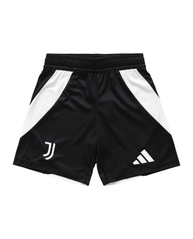Juventus Home Soccer Shorts 2024/25 Juventus Home Soccer Shorts 2024/25