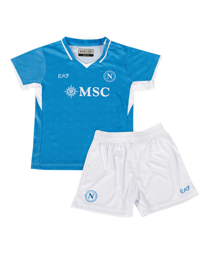 Kids Napoli Home Jersey Kit 2024/25