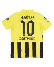 M.GÖTZE 10 Retro Borussia Dortmund UCL Home Jersey 2012/13