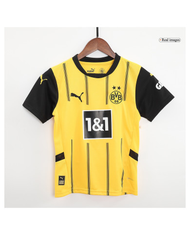 Kids Borussia Dortmund Home Full Kit 2024/25 Kids Borussia Dortmund Home Full Kit 2024/25