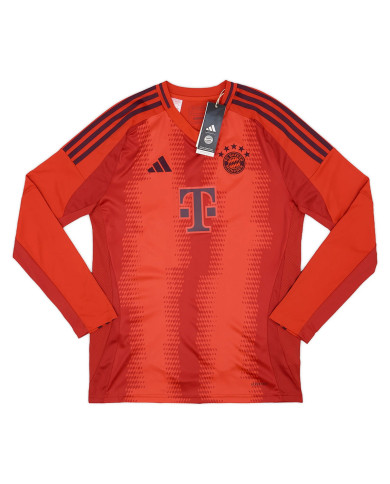 Bayern Munich Home Long Sleeve Jersey 2024/25 Bayern Munich Home Long Sleeve Jersey 2024/25