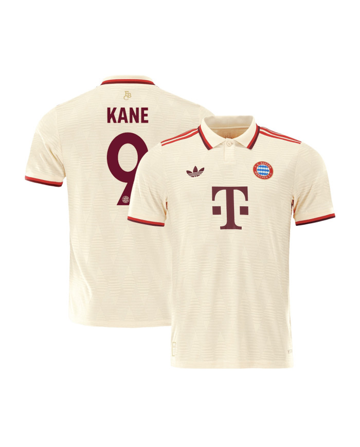 KANE 9 Bayern Munich Third Match Jersey 2024/25 - UCL Font