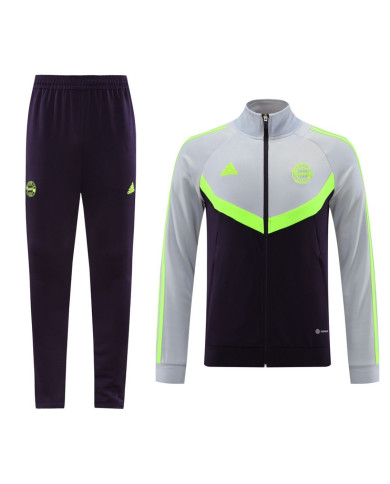Bayern Munich Training Kit (Jacket+Pants) Gray 2024/25 Bayern Munich Training Kit (Jacket+Pants) Gray 2024/25