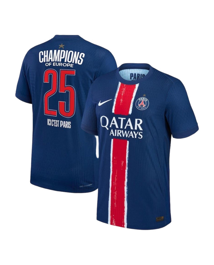 [CHAMPIONS OF EUROPE 25] PSG Home Special Match Jersey 2024/25