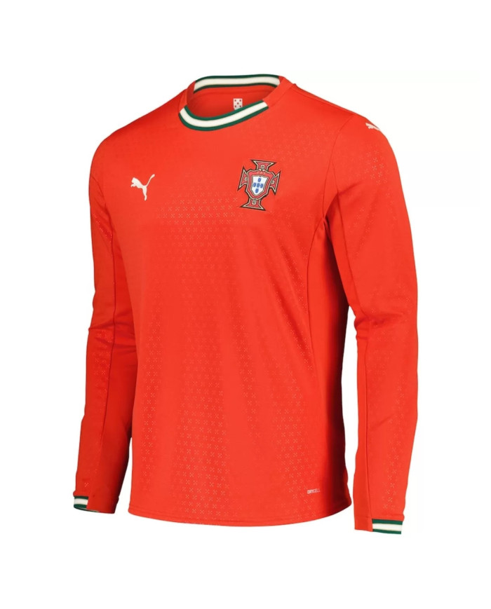 Portugal Home Long Sleeve Jersey 2025
