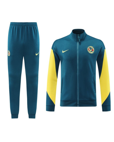 Club America Training Jacket Kit (Top+Pants) Green 2024/25 Club America Training Jacket Kit (Top+Pants) Green 2024/25