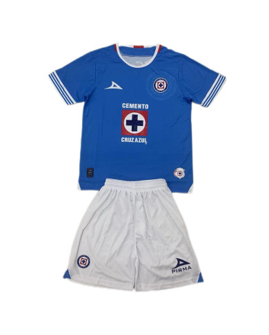 Kids Cruz Azul Home Kit 2024/25 Kids Cruz Azul Home Kit 2024/25
