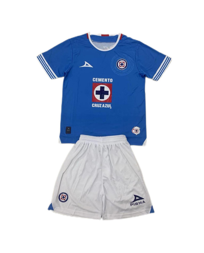 Kids Cruz Azul Home Kit 2024/25