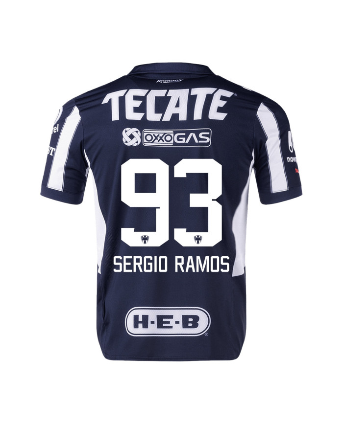 SERGIO RAMOS 93 Monterrey Home Jersey Player Version 2024/25