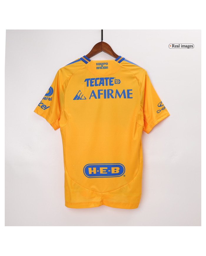 Tigres UANL Home Match Jersey Player Version 2024/25
