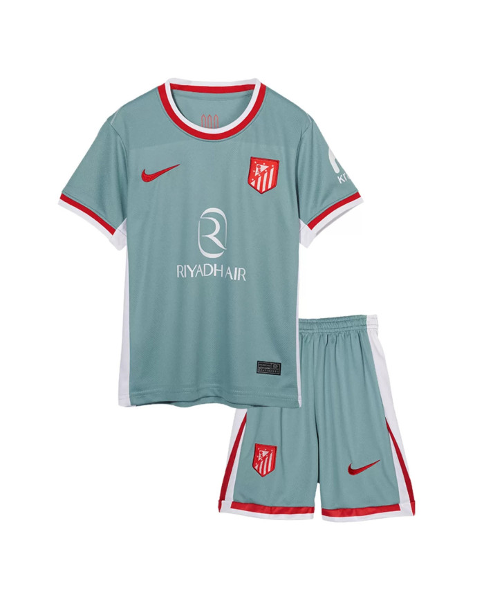 Kids Atletico Madrid Away Jersey Kit 2024/25