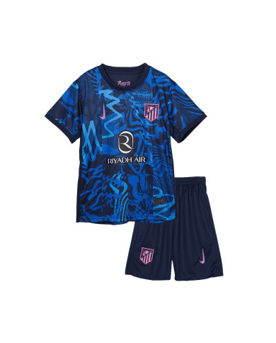 Kids Atletico Madrid Third Jersey Kit 2024/25 Kids Atletico Madrid Third Jersey Kit 2024/25