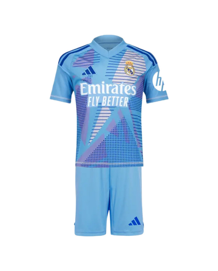 Kids Real Madrid Goalkeeper Kit 2024/25