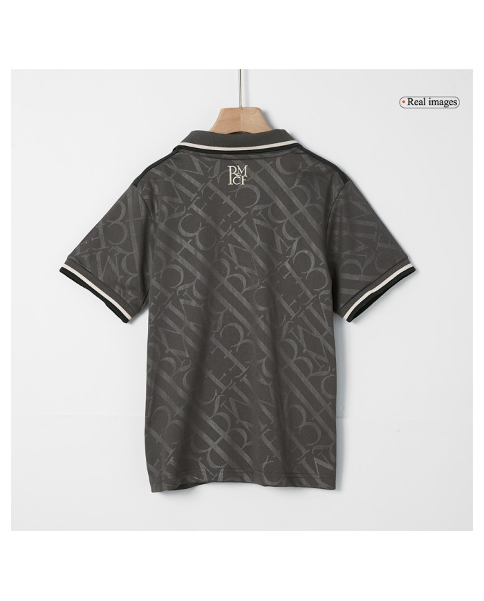 Kids Real Madrid Third Full Kit(Jersey+Shorts+Socks) 2024/25