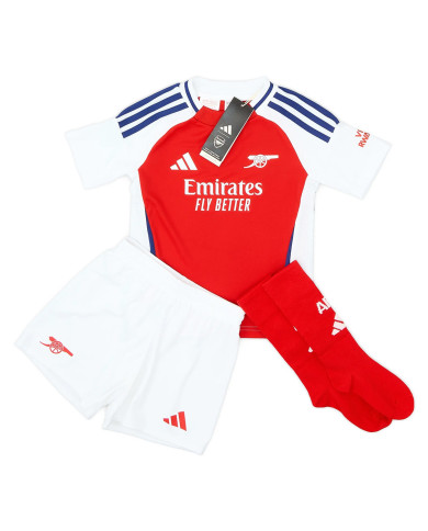 Kids Arsenal Home Full Jersey Kit 2024/25 Kids Arsenal Home Full Jersey Kit 2024/25