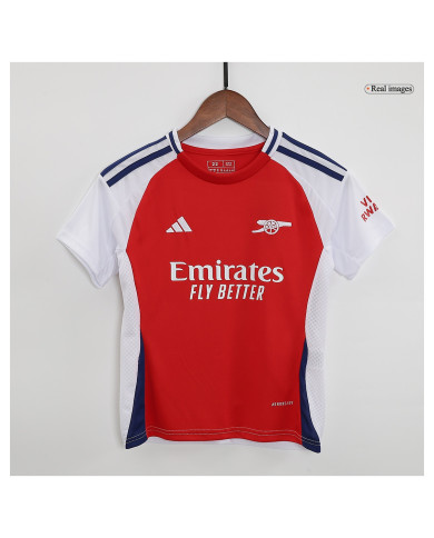 Kids Arsenal Home Full Jersey Kit 2024/25 Kids Arsenal Home Full Jersey Kit 2024/25