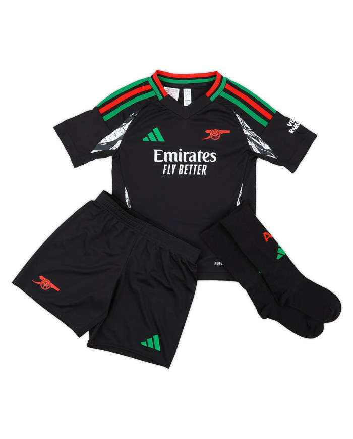 Kids Arsenal Away Full Kit 2024/25