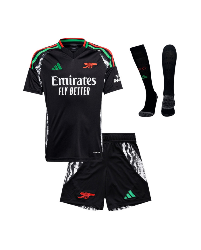 Kids Arsenal Away Full Kit 2024/25