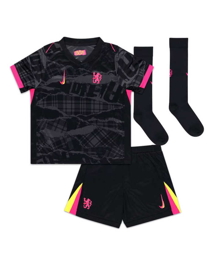 Kids Chelsea Third Full Kit 2024/25