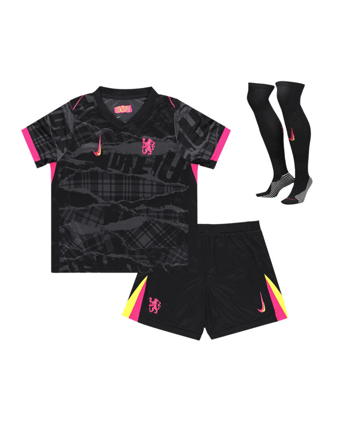 Kids Chelsea Third Full Kit 2024/25