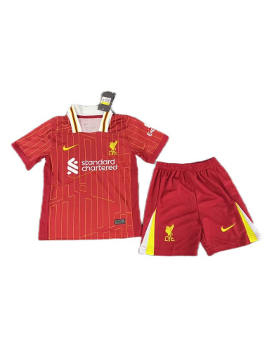 Kids Liverpool Home Jersey Kit 2024/25 Kids Liverpool Home Jersey Kit 2024/25