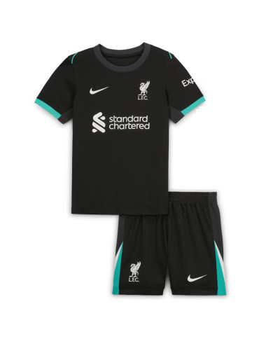 Kids Liverpool Away Jersey Kit 2024/25 Kids Liverpool Away Jersey Kit 2024/25