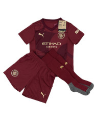 Kids Manchester City Third Full Kit 2024/25