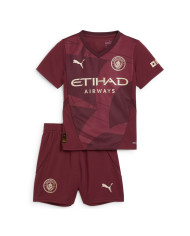 Kids Manchester City Third Full Kit 2024/25