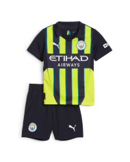 Kids Manchester City Away Jersey Kit 2024/25