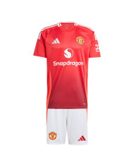 Kids Manchester United Home Kit 2024/25