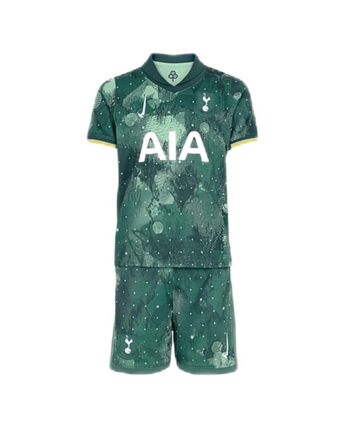 Kids Tottenham Hotspur Third Jersey Kit 2024/25