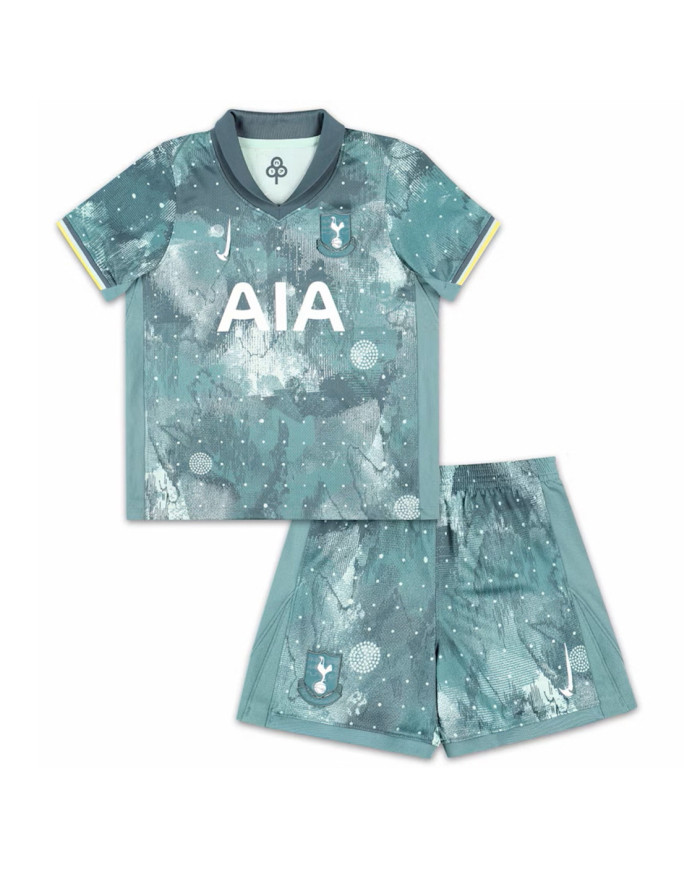 Kids Tottenham Hotspur Third Jersey Kit 2024/25