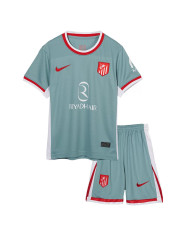 Kids Atletico Madrid Away Jersey Kit 2024/25