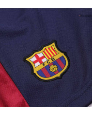 Kids Barcelona Home Spotify Logo Without Text Jersey Kit 2024/25