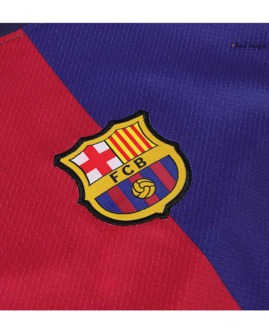 Kids Barcelona Home Spotify Logo Without Text Jersey Kit 2024/25 Kids Barcelona Home Spotify Logo Without Text Jersey Kit 2024/25