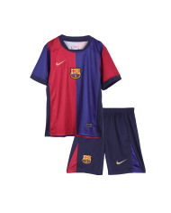 Kids Barcelona x Travis Scott Cactus Jack Home Kit 2024/25