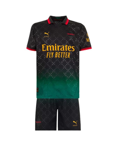 Kids AC Milan Fourth Kit 2024/25 Kids AC Milan Fourth Kit 2024/25