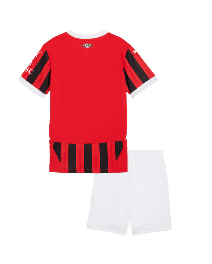 Kids AC Milan Home Jersey Kit 2024/25