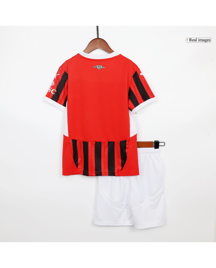 Kids AC Milan Home Jersey Kit 2024/25