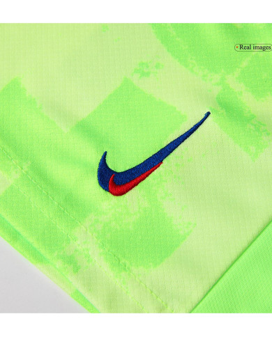 Kids Barcelona Third Spotify Logo Without Text Jersey Kit 2024/25 Kids Barcelona Third Spotify Logo Without Text Jersey Kit 2024/25