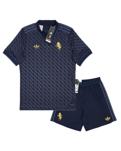 Kids Juventus Third Full Kit 2024/25 Kids Juventus Third Full Kit 2024/25