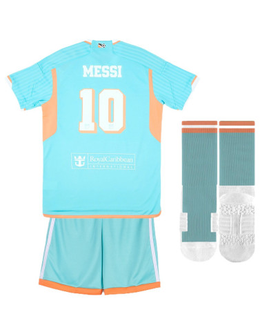 Messi 10 Kids Inter Miami CF Third Full Kit 2024 Messi 10 Kids Inter Miami CF Third Full Kit 2024
