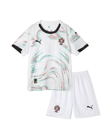 Kids Portugal Away Jersey Kit 2025