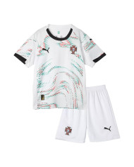 Kids Portugal Away Jersey Kit 2025