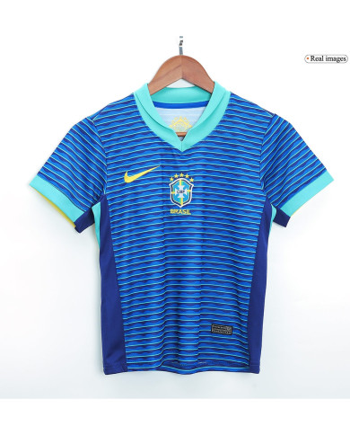 Kids Brazil Away Kit Copa America 2024 Kids Brazil Away Kit Copa America 2024
